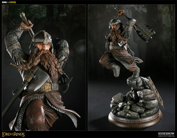 Sideshow Collectibles - LOTR - Gimli Statue ( Exclusive )