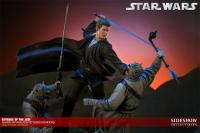 Sideshow Collectibles Star Wars Statue - Anakin VS Tusken Raider Diorama - Simply Toys