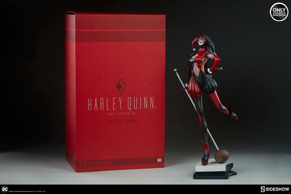 Sideshow Collectibles Stanley Artgerm Lau Artist Series Statue - Harley Quinn - Simply Toys