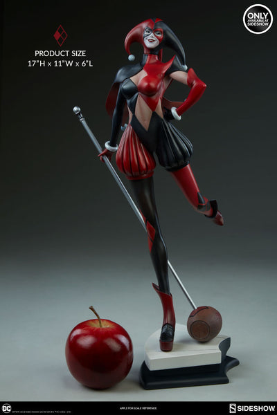 Sideshow Collectibles Stanley Artgerm Lau Artist Series Statue - Harley Quinn - Simply Toys