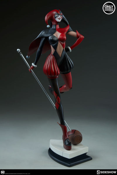 Sideshow Collectibles Stanley Artgerm Lau Artist Series Statue - Harley Quinn - Simply Toys