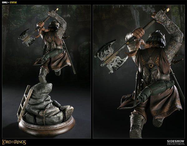 Sideshow Collectibles - LOTR - Gimli Statue ( Exclusive )
