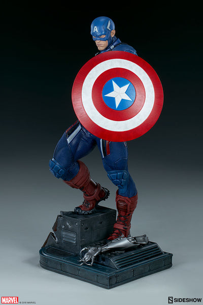 Sideshow Collectibles Marvel Premium Format Statue - Captain America - Simply Toys