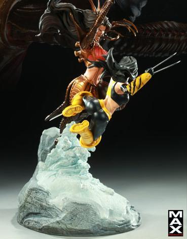 Sideshow Collectibles MARVEL Statue - X-23 VS Lady Deathstrike Diorama - Simply Toys