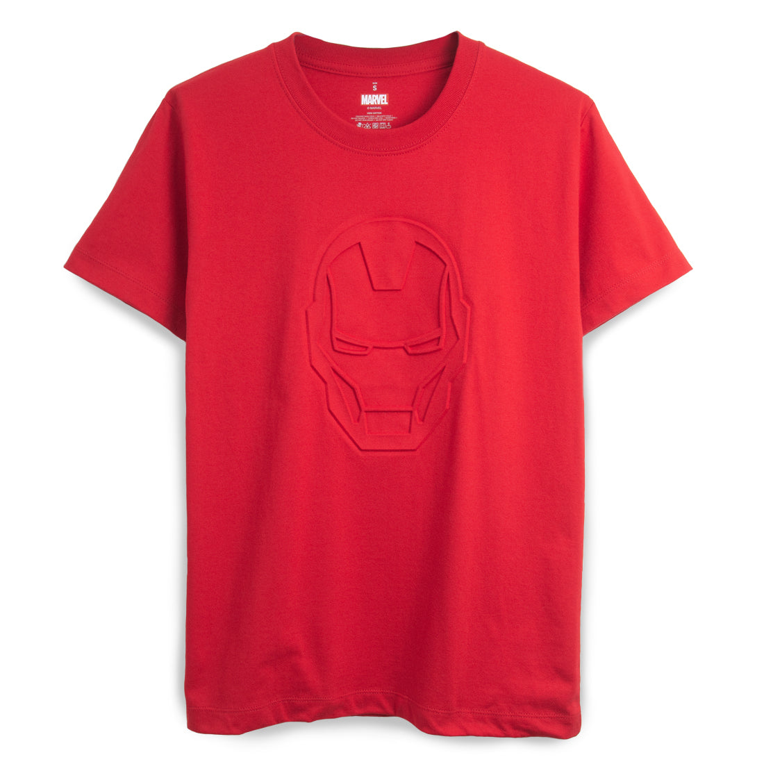 MARVEL - Iron Man Embossed T-Shirt - Simply Toys