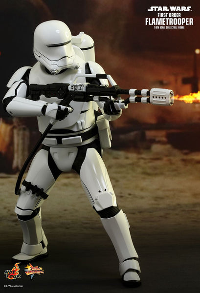 Hot Toys Star Wars: The Force Awakens 1/6 Scale Collectible Figure - First Order Flametrooper - Simply Toys
