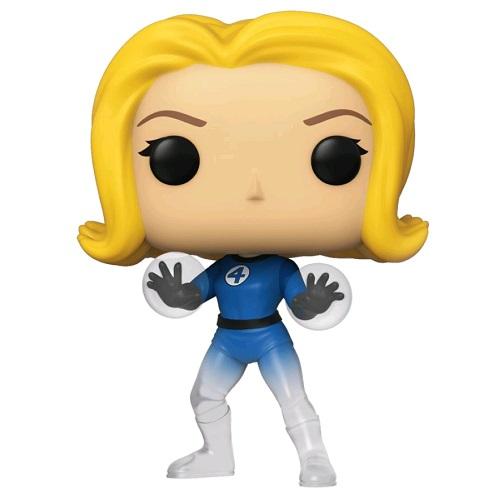 Funko Pop! MARVEL - Fantastic Four #567 - Invisible Girl (Translucent) (Exclusive) - Simply Toys