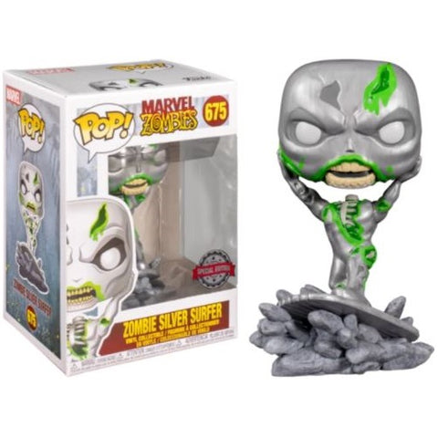 Funko Pop! Marvel - Marvel Zombies #675 - Silver Surfer (Exclusive)