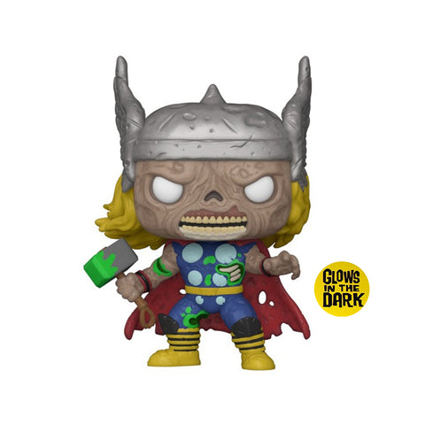 Funko Pop! Marvel - Zombies #787 - Thor (Glow in the Dark) (International Exclusive)