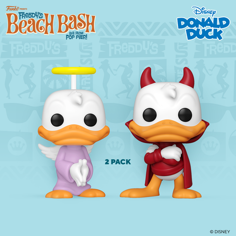 Funko Pop! Disney - Donald Duck - Angel & Devil on Shoulder (Wondercon 2022 Exclusive) (2 pack)