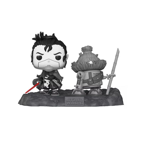 Funko POP Deluxe: Star Wars - Visions 502 - The Ronin & B5-56 (International Exclusive)