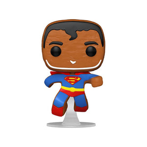 Funko Pop! DC – Holiday #443 - Superman (Gingerbread) (International Exclusive)