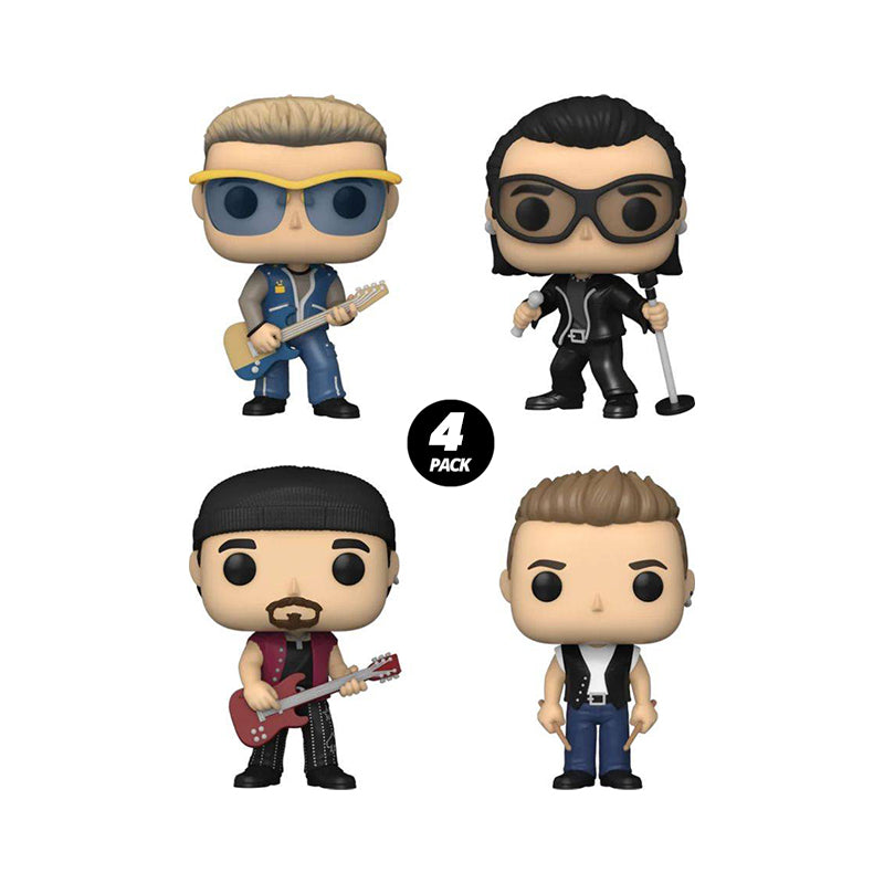 Funko Pop! Rocks : U2 - Zoo TV (4 Pack) (International Exclusive)