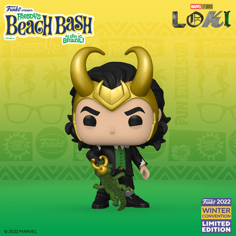 Funko Pop! Marvel  : Loki #1066 - Loki (President) (Winter Convention 2022 Exclusive)