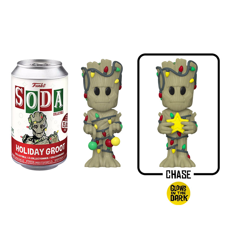 Funko Vinyl SODA : Marvel - Christmas Groot (International Exclusive)