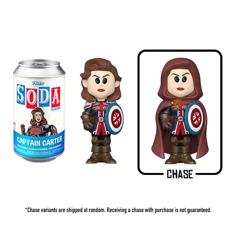 Funko Vinyl SODA : What If - Captain Carter (International Exclusive)