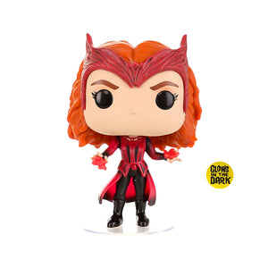 Funko Pop! Marvel - Dr Strange: Multiverse of Madness #1007 - Scarlet Witch (Glow) (International Exclusive)
