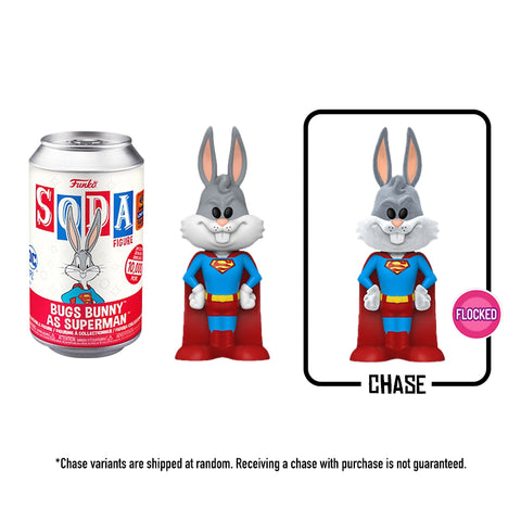 Funko Vinyl SODA : WB - Bugs Bunny (Superman) (International Exclusive) (Wondercon 23)