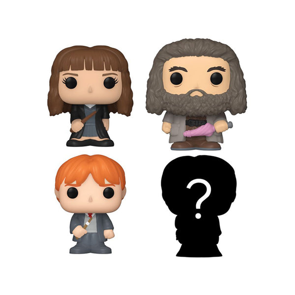 Funko Bitty Pop – Harry Potter - Hermione, Hagrid & Ron (4 Pack)