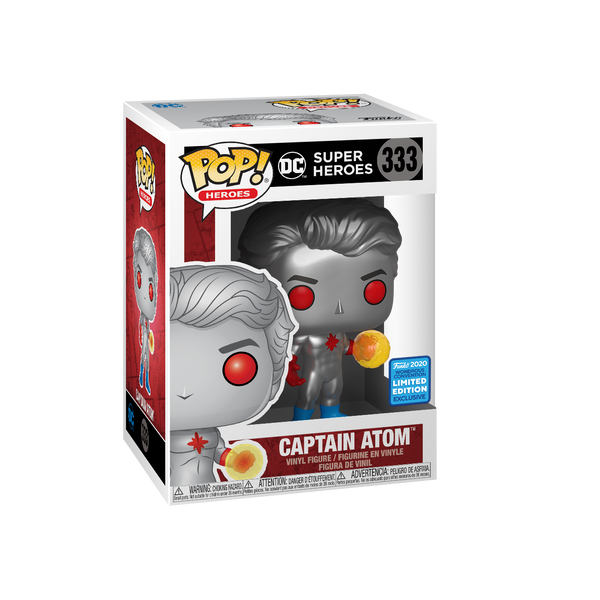 Funko Pop! DC - DC Super Heroes #333 - Captain Atom (Wondrous Convention 2020 Exclusive) - Simply Toys