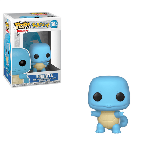 Funko Pop! Games - Pokemon #504 - Squirtle - Simply Toys