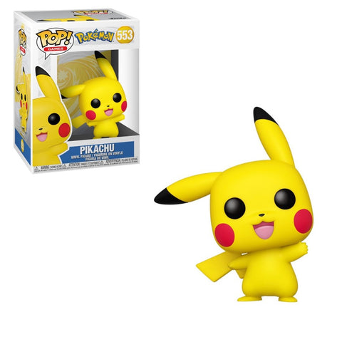 Funko Pop! Games - Pokemon #553 - Pikachu (Waving) - Simply Toys