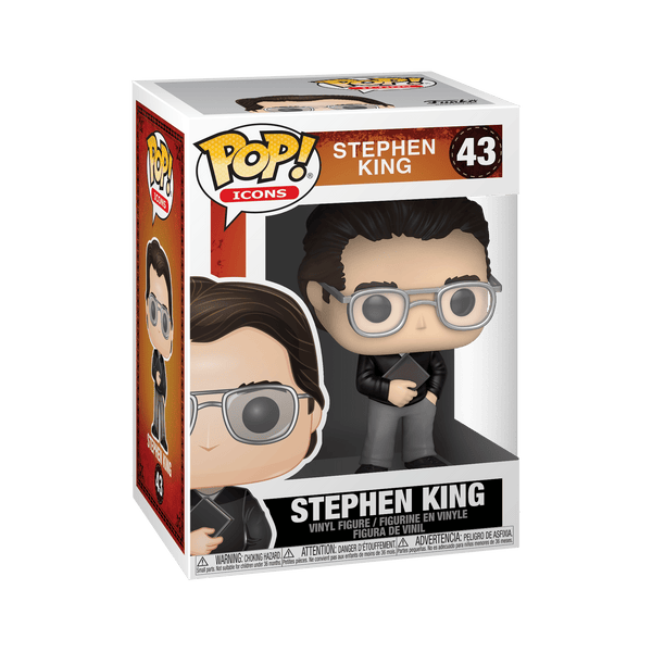 Funko Pop! Icons - Stephen King #43 - Stephen King - Simply Toys