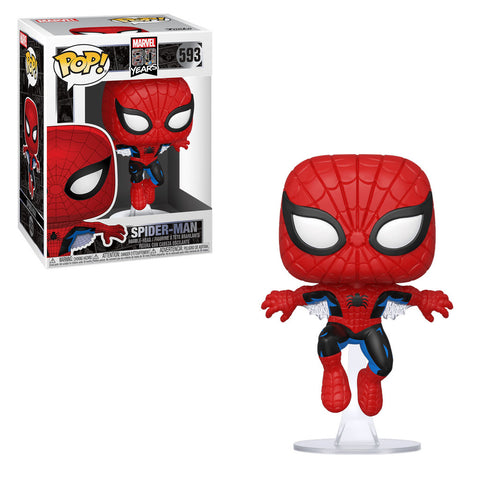 Funko Pop! MARVEL - MARVEL 80 Years #593 - Spider-Man (First Appearance) - Simply Toys