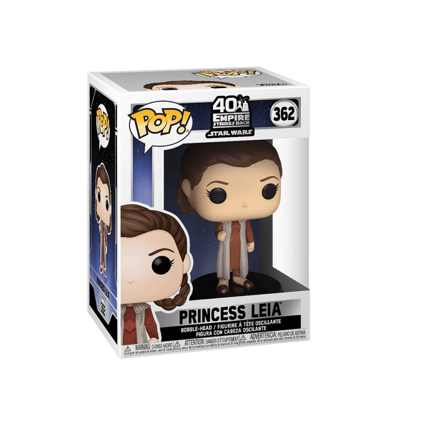 Funko Pop! Movies - Star Wars: The Empire Strikes Back 40th Anniversary #362 - Princess Leia (Bespin) - Simply Toys