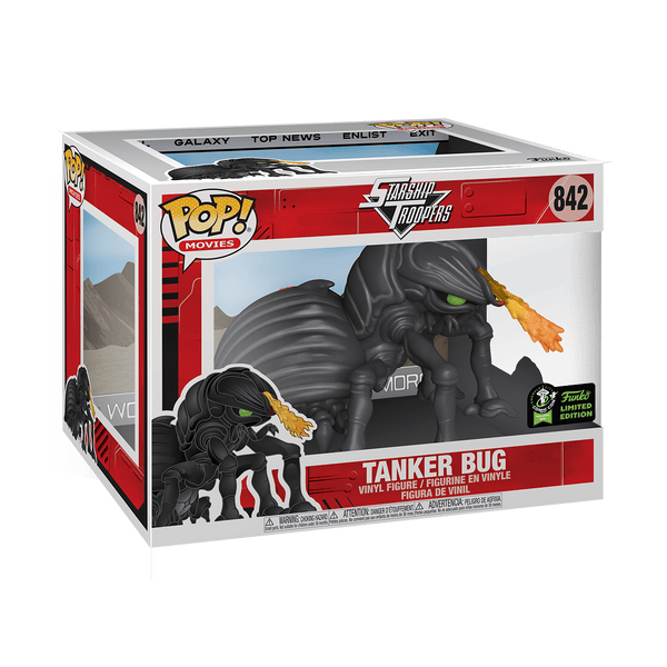 Funko Pop! Movies - Starship Troopers #842 - Tanker Bug (6 inch) (ECCC 2020 Convention Exclusive) - Simply Toys