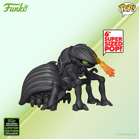 Funko Pop! Movies - Starship Troopers #842 - Tanker Bug (6 inch) (ECCC 2020 Convention Exclusive) - Simply Toys