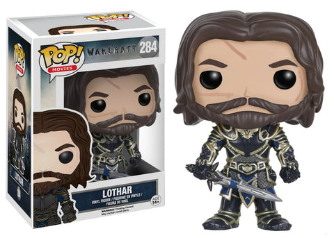 Funko Pop! Movies - Warcraft #284 - Lothar *VAULTED* - Simply Toys