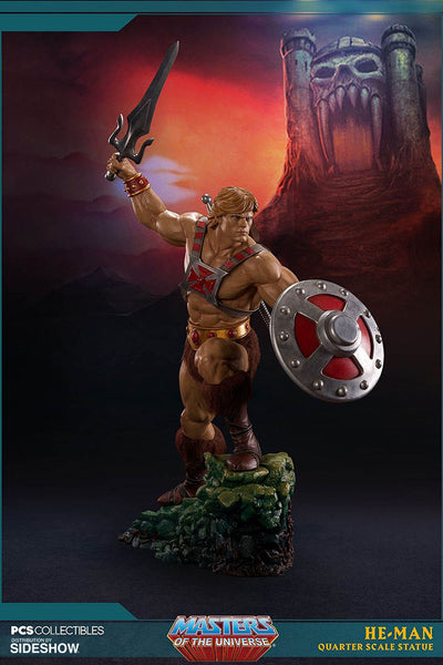 Pop Culture Shock Masters of The Universe 1/4 Scale Statue - He-Man (Limited 700 worldwide) - Simply Toys