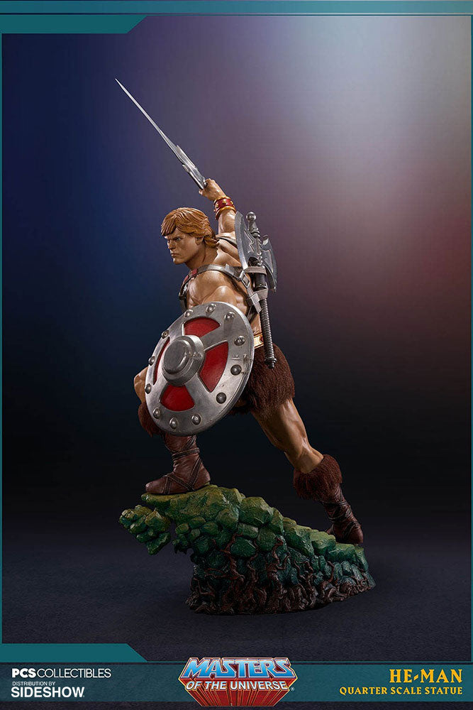 Pop Culture Shock Masters of The Universe 1/4 Scale Statue - He-Man (L –  Simply Toys