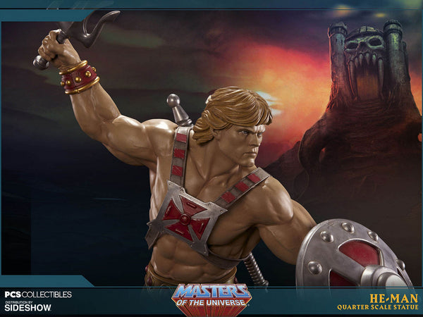 Pop Culture Shock Masters of The Universe 1/4 Scale Statue - He-Man (Limited 700 worldwide) - Simply Toys
