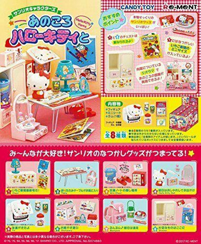 Re-Ment Sanrio - Hello Kitty Items/Goods (Set of 8) - Simply Toys
