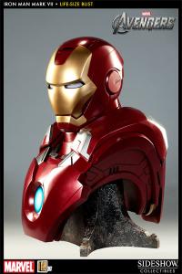 Sideshow Collectibles MARVEL Life-Size Bust - Iron Man MK VII - Simply Toys
