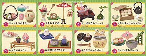Re-Ment Kanahei - Kanahei Sweets Cafe (Set of 8) - Simply Toys