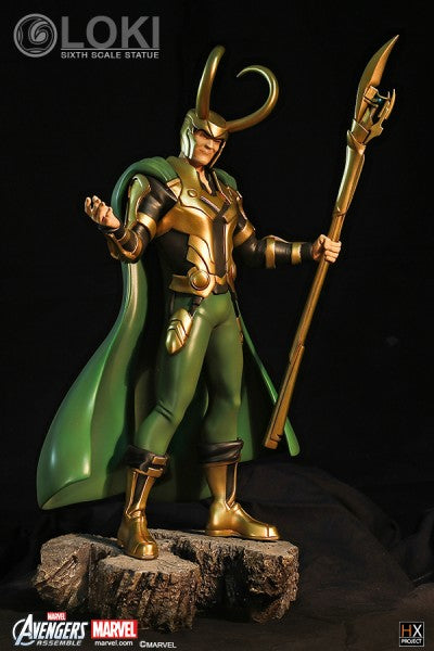 HX PROJECT: Avengers Assemble 1/6 Scale Statue - Loki (Limited 500 Piece) - Simply Toys