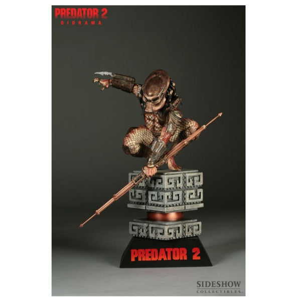Sideshow Collectibles Predator 2 Statue - Predator 2 Diorama - Simply Toys