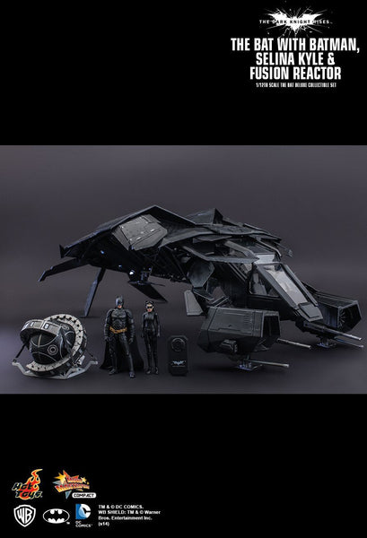 Hot Toys The Dark Knight Rises - The Bat with Batman, Selina Kyle & Fusion Reactor (1/12th Scale Deluxe Collectible Set) - Simply Toys