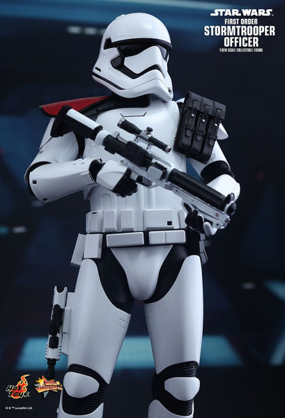 Hot Toys Star Wars: The Force Awakens 1/6 Scale Collectible Figure - First Order Stormtrooper Officer - Simply Toys