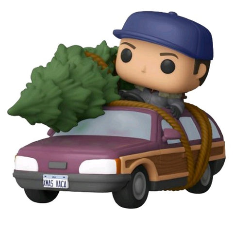 Funko Pop! Rides - National Lampoon's Christmas Vacation #90 - Clark Griswold With Station Wagon (Exclusive)