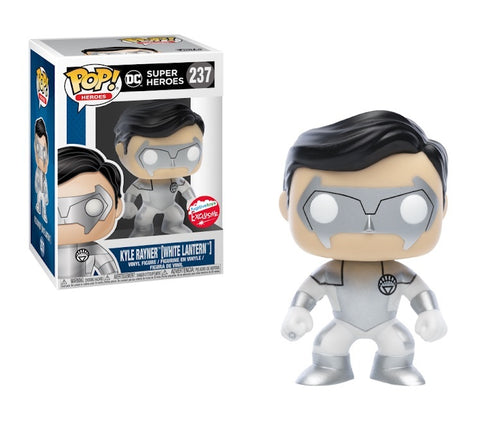 Funko Pop! Heroes - DC Super Heroes #237 - Kyle Rayner [White Lantern] (Exclusive) - Simply Toys