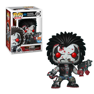 Funko Pop! DC - DC Super Heroes #231 - Lobo (Bloody) (Exclusive) - Simply Toys