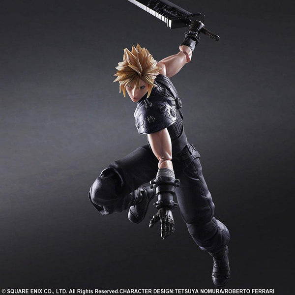 Square Enix Play Arts Kai - Final Fantasy VII Remake Action Figure - Cloud Strife (Limited Color Version) - Simply Toys