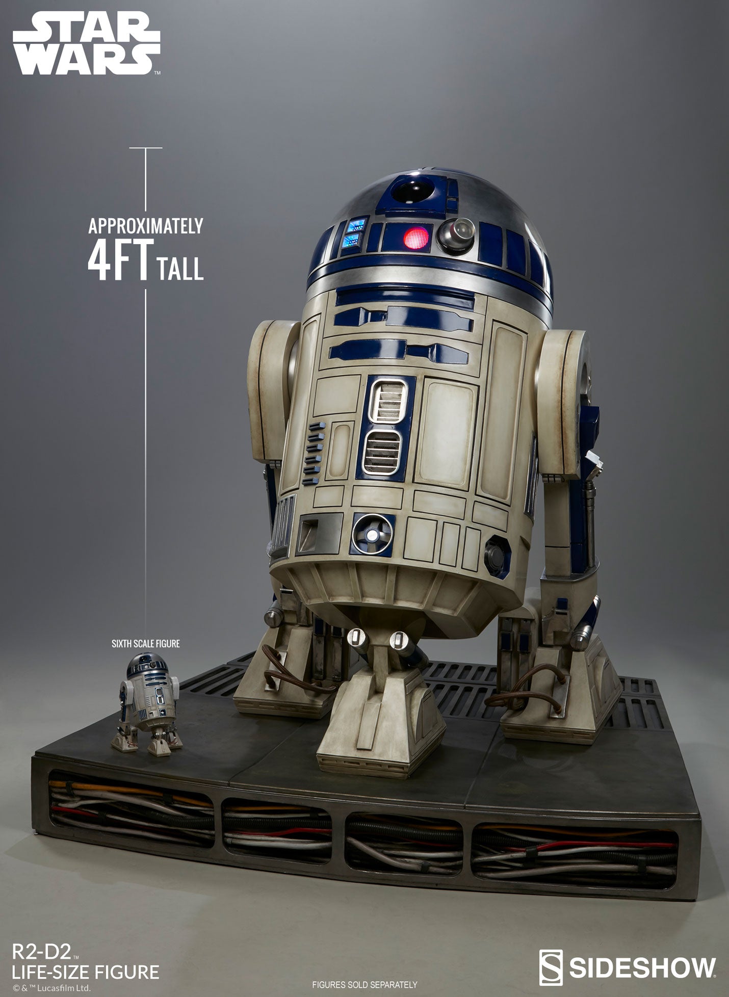 Sideshow Collectibles Star Wars Life-Size Statue - R2-D2 – Simply Toys