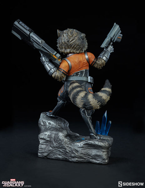 Sideshow Collectibles MARVEL Guardians Of The Galaxy Premium Format Statue  - Rocket Racoon - Simply Toys