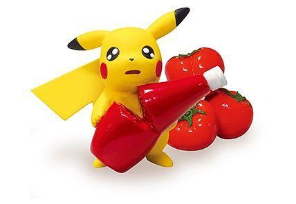 Re-Ment Pokemon - Pokemon Pikachu Loves Ketchup (Set of 8) - Simply Toys
