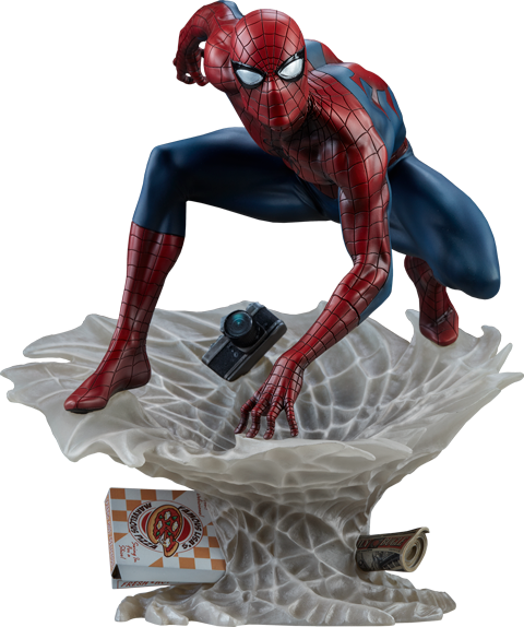 Sideshow Collectibles Marvel Mark Brooks Statue - Spider-Man - Simply Toys